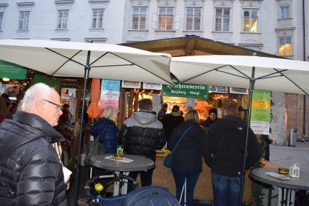 Glühweinstand am Alten Markt